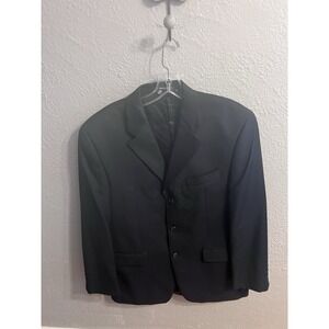 Lauren Ralph Lauren Blazer Mens 40R Navy Sport Coat Suit Jacket Wool Cashmere